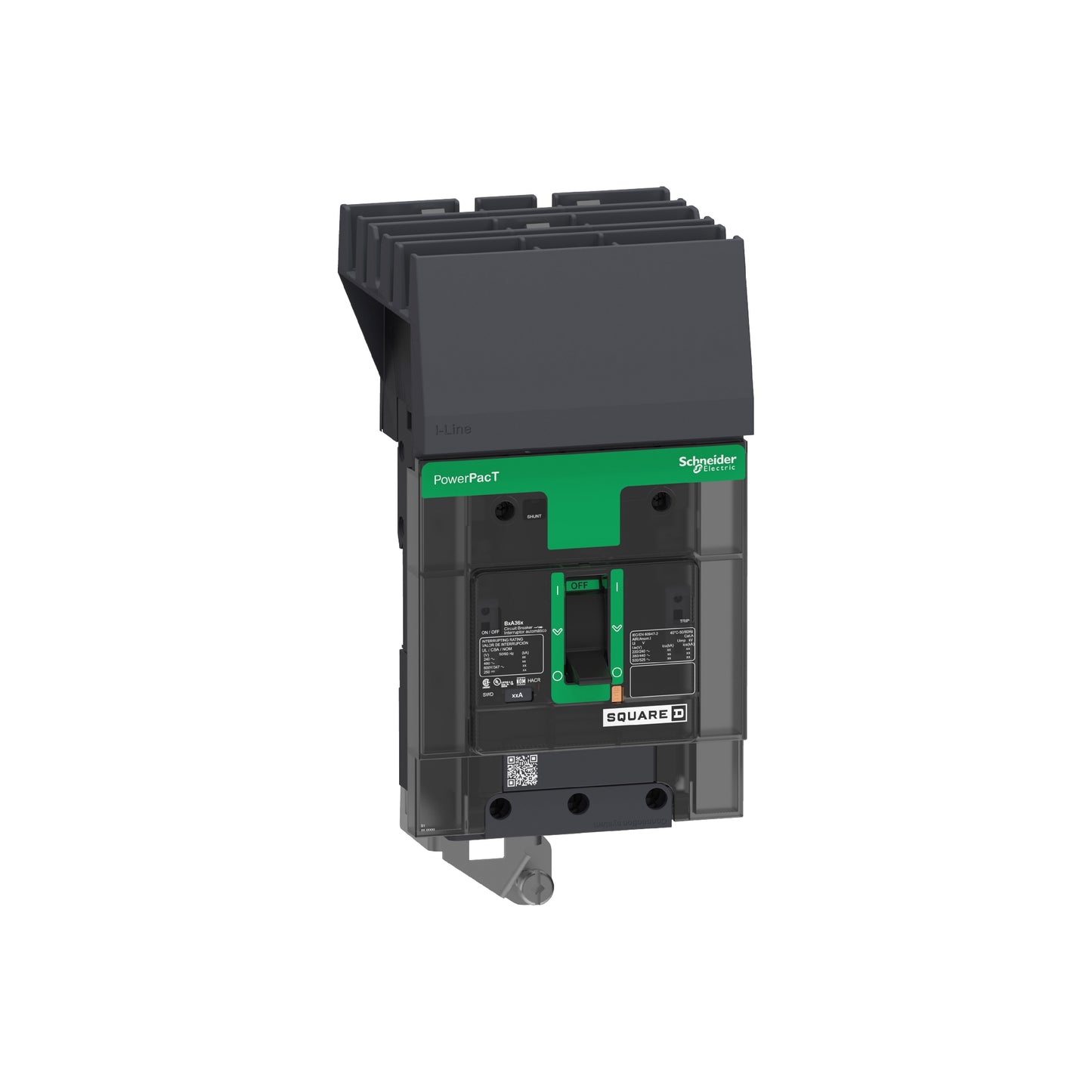 Powerpact Bj, 3p125 A, i-Line Schneider Electric BJA36125