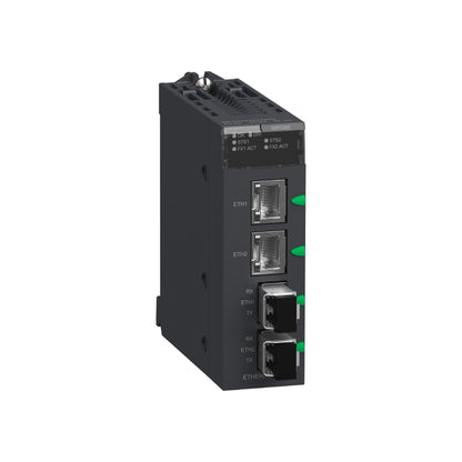 Fiber Converter MM/Lc 2ch 100mb ((*)) Schneider Electric BMXNRP0200