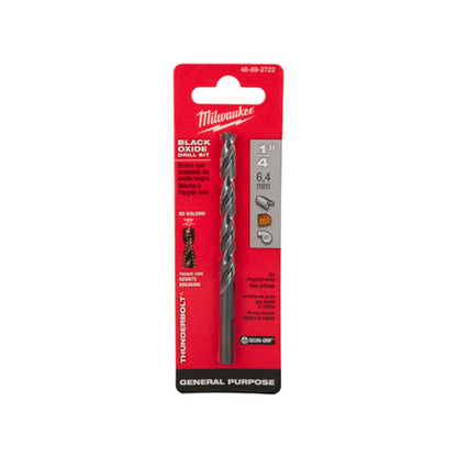 Broca Óxido Negro de 1/4" Thunderbolt® Milwaukee