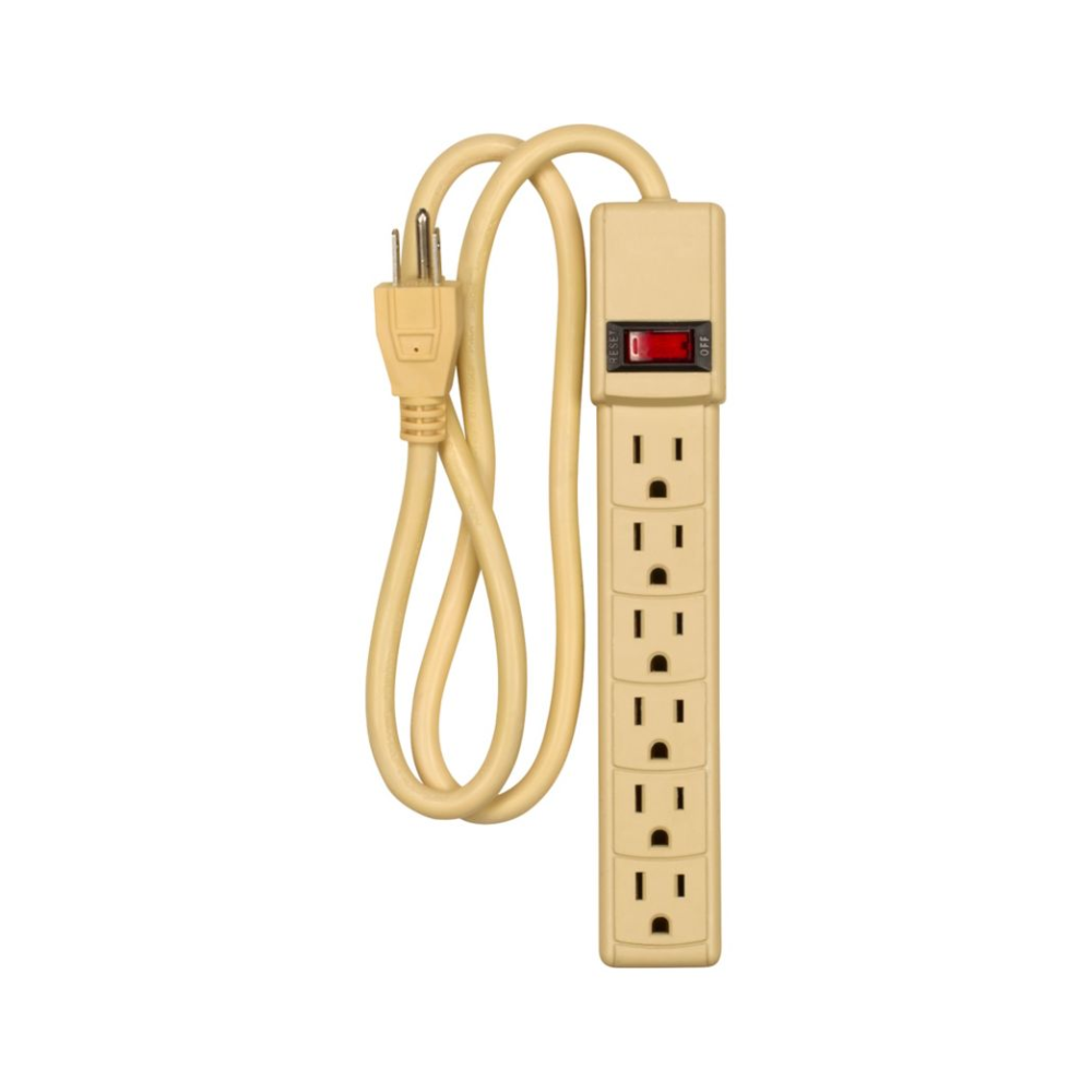Barra multicontactos de 6 salidas 2P 3H NEMA 5-15 15A 125V Eaton
