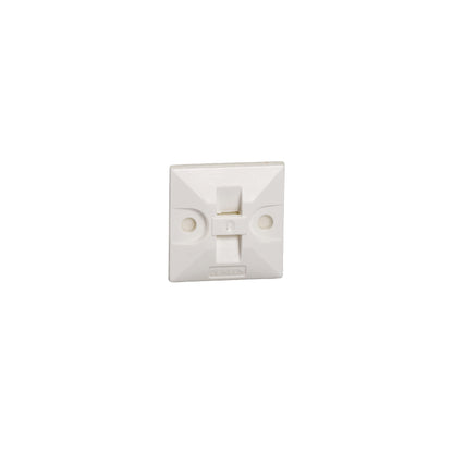 Base Adhesiva Cuadrada para Cinchos de Plástico 100pzs. Dexson  DXN3200B