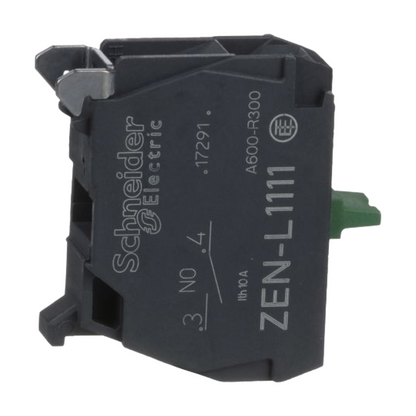 Bloque de Contacto de Cierre 1 NA 22 mm Schneider Electric ZENL1111