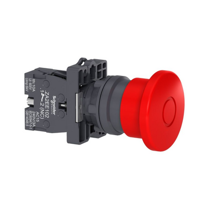 Botón Paro de Emergencia Push/Pull Rojo Schneider Electric XA2ET42