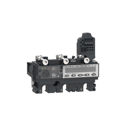 Unidad de Control Micrologic 6.2e, Compact NSX160/250,3 Polos, Protecciones de Falla Básica y de Tierra, Medidor de Energía, 160A Schneider Electric C1636E160