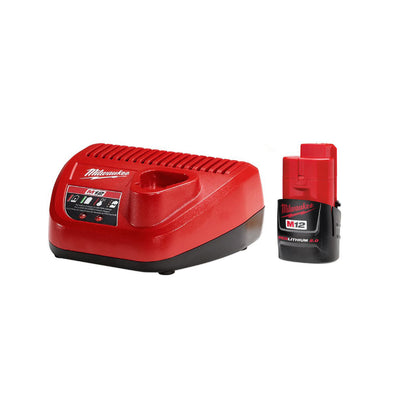 Kit Cargador de Bateria 2.0 M12™ Milwaukee