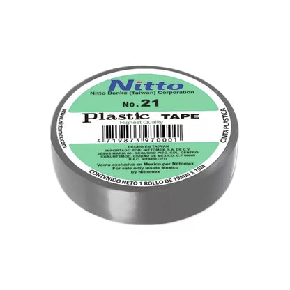 Cinta de Aislar 19mm x 18mts Gris Nitto