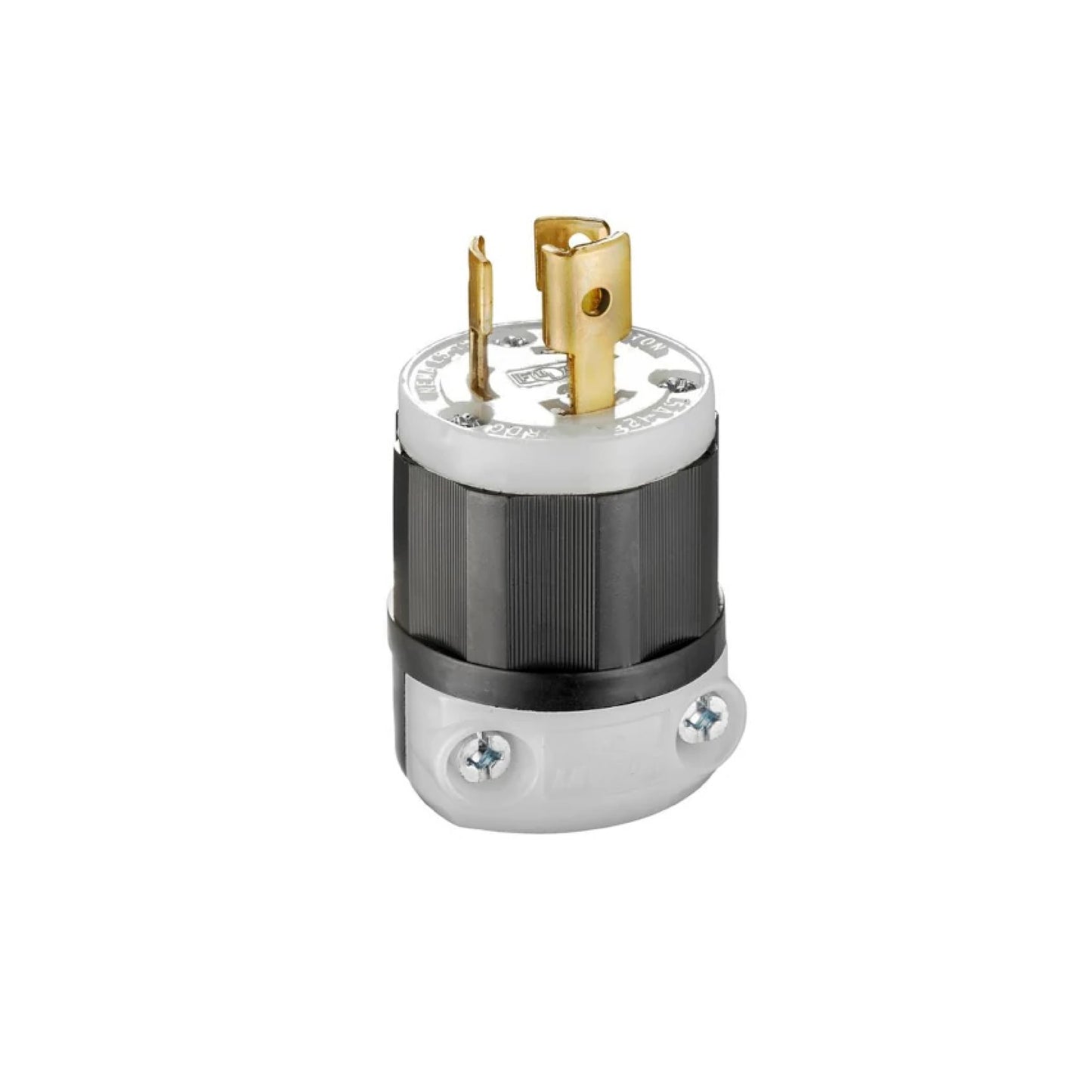 Clavija de Media Vuelta 2P 3H 15A NEMA L5-15P Leviton