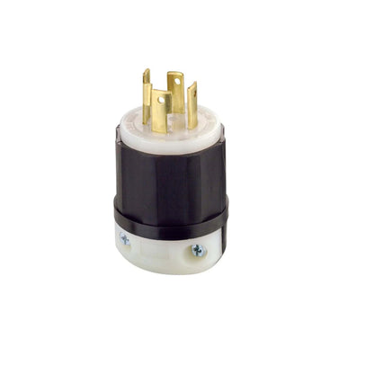 Clavija de Media Vuelta 3P 4H 30A NEMA L16-30P Leviton
