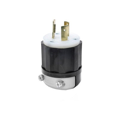Clavija de  Media Vuelta 30A 250V 2P 3H NEMA L6-30P Leviton