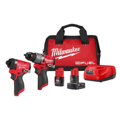 Kit Rotomartillo y Atornillador M12 FUEL™ Milwaukee