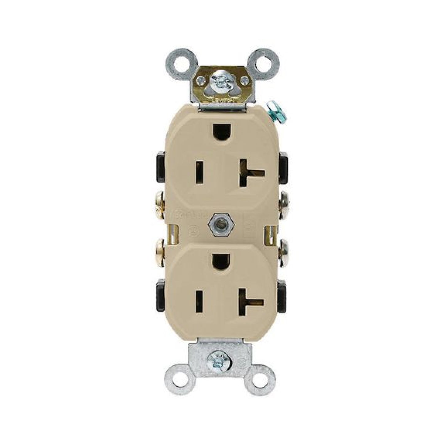 Contacto Dúplex Comercial 20A 125V Marfil Leviton