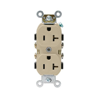 Contacto Dúplex Comercial 20A 125V Marfil Leviton