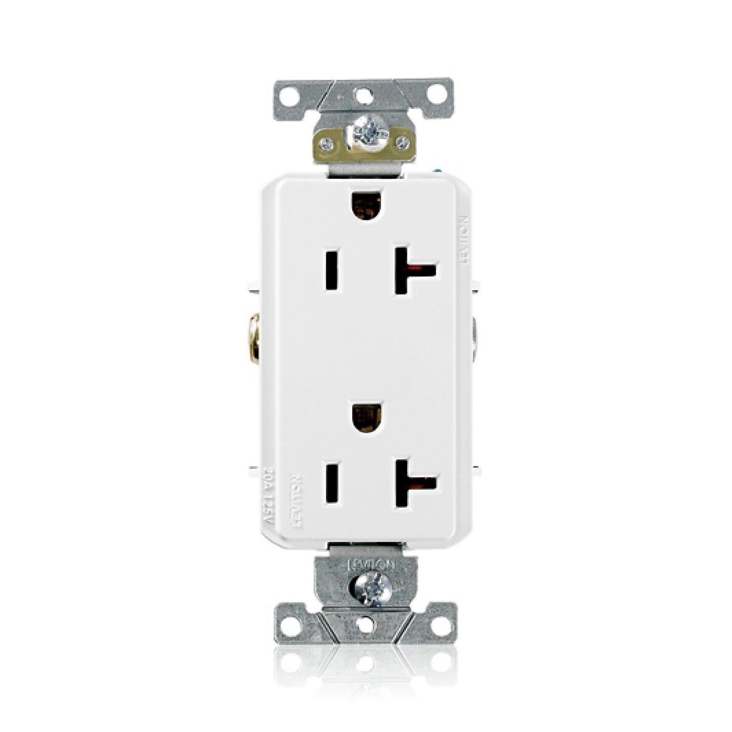 Contacto Dúplex 20A 125V Blanco Decora Plus Leviton