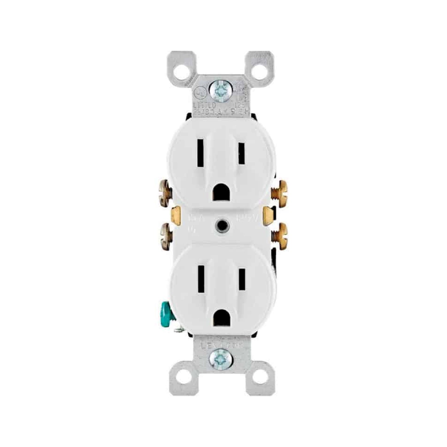 Contacto Dúplex Blanco 15A 125V Leviton