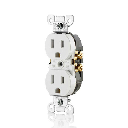Contacto Dúplex Tamper Resistant 15A 125V Blanco Leviton
