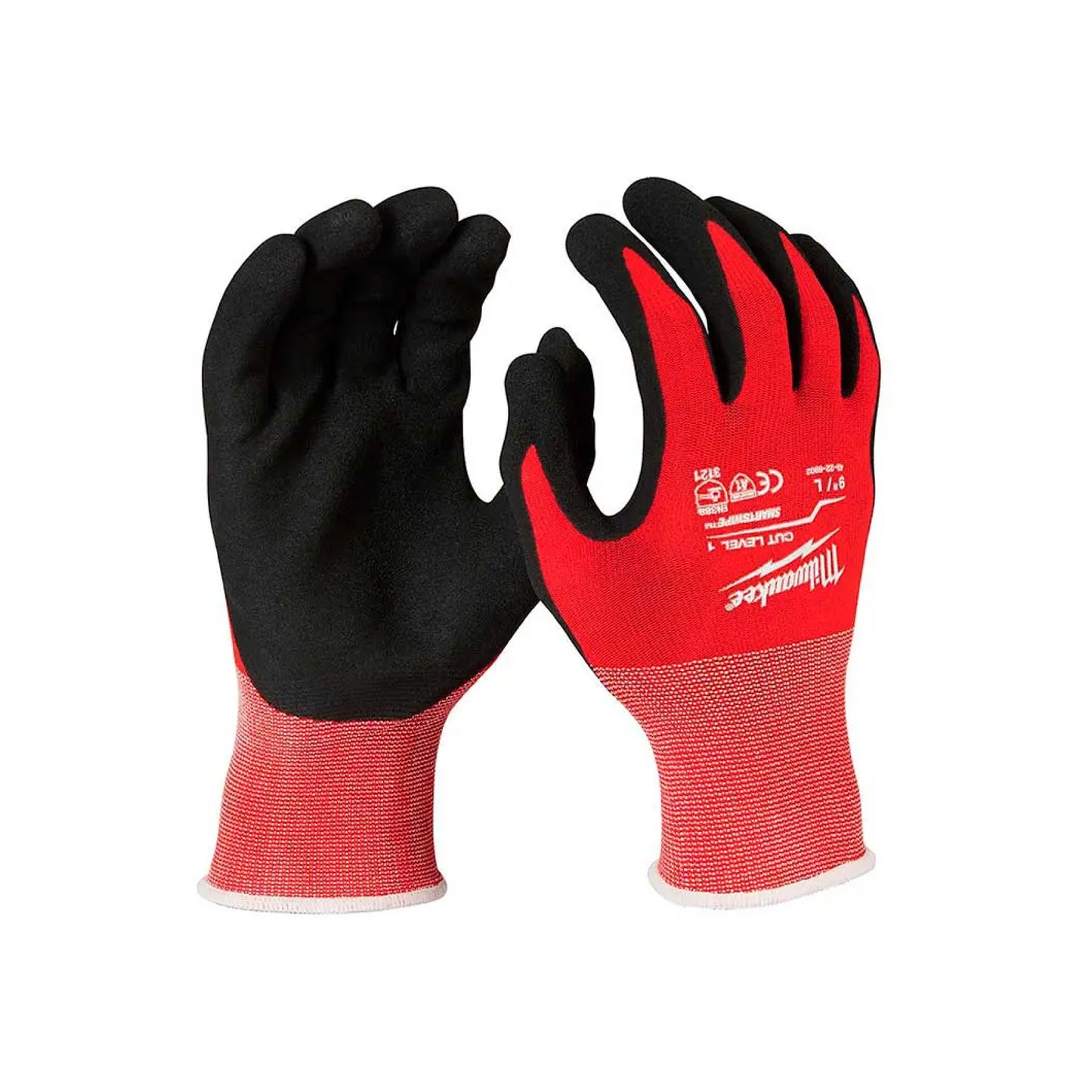 Guantes Anticorte Nivel 1 Talla L Nitrilo Milwaukee