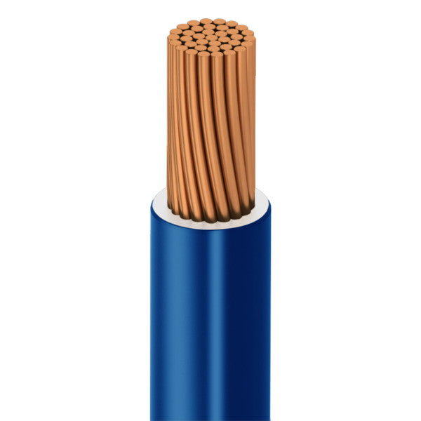 Caja 100 mts Cable Calibre 12 awg Azul THW-LS Vinikob Kobrex