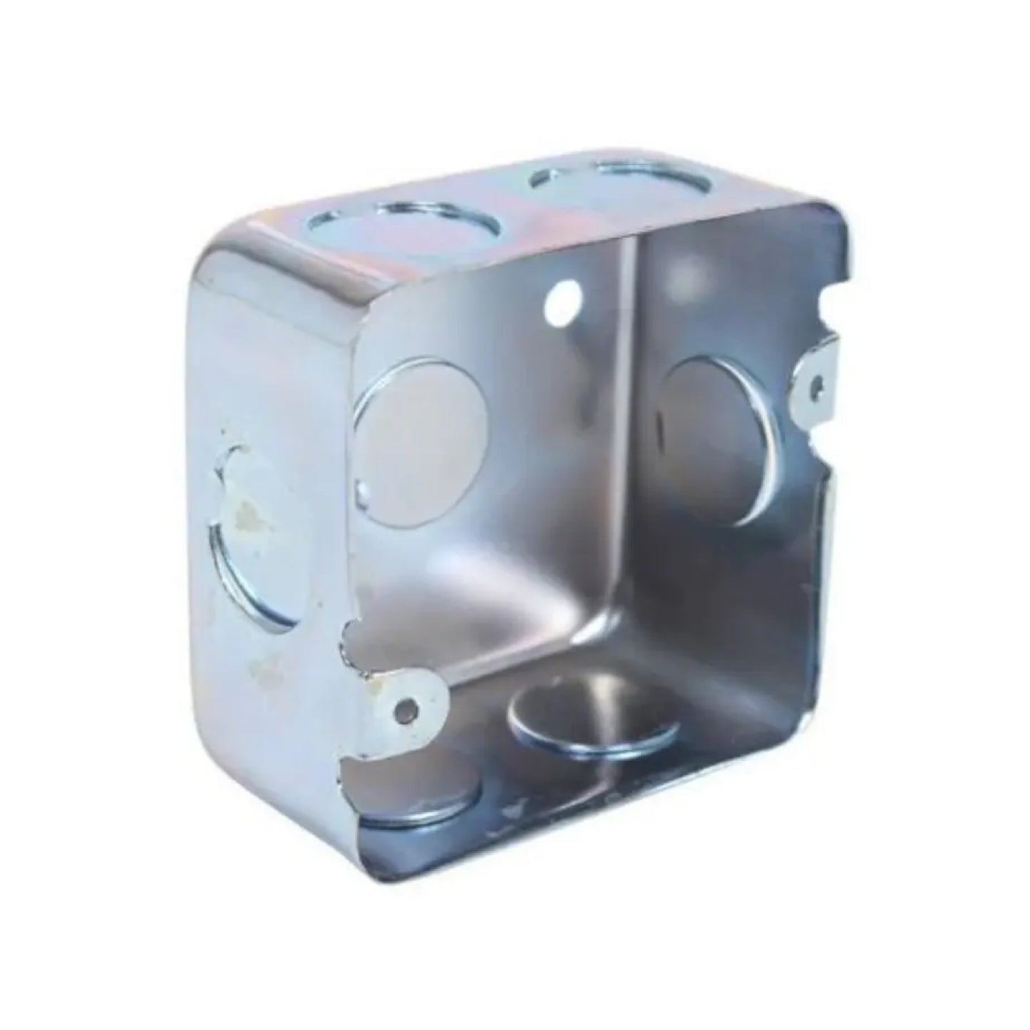 Caja cuadrada galvanizada de 1"