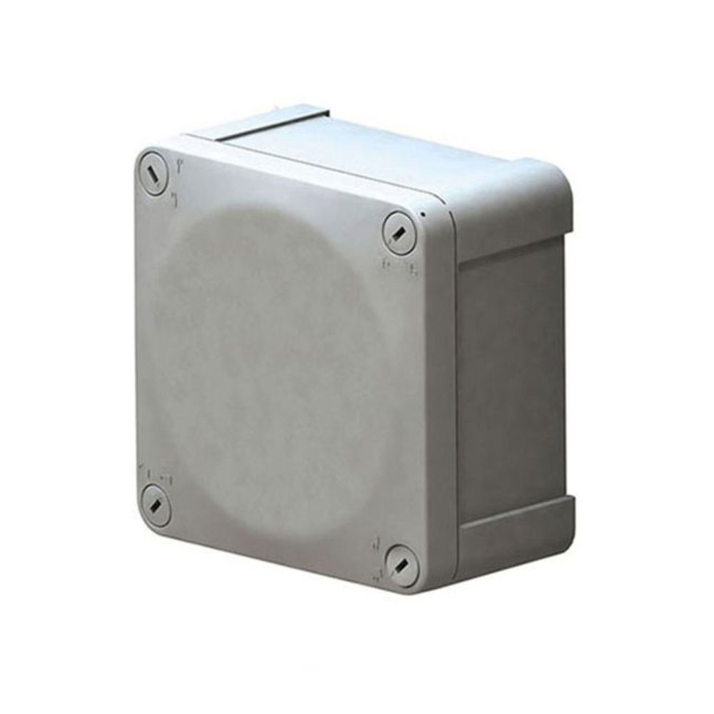 Caja estanca c/tapa con tornillos 100x100x55mm Royer