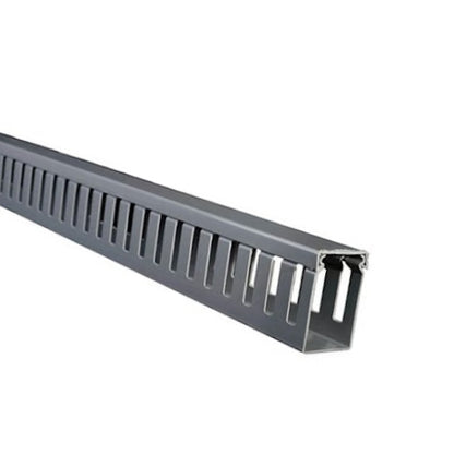 Canaleta Ranurada Gris de 2 mts 60 x 80 mm Dexson Schneider Electric DXN10102