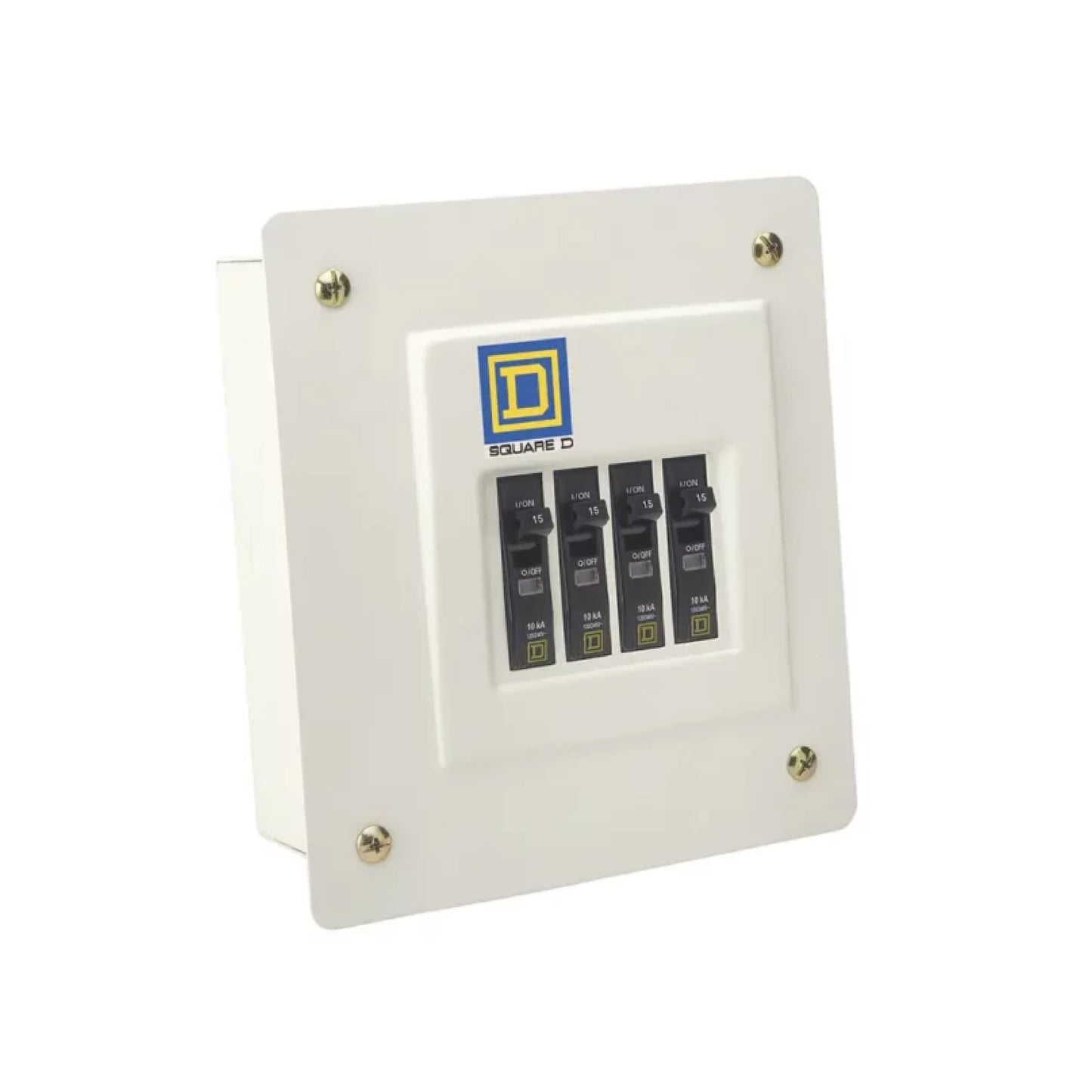 Centro de Carga QOD de Zapatas Principales 60A 1F 3H 4P NEMA1 de Empotrar Schneider Electric QOD4FB