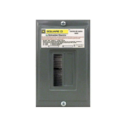 Centro de Carga QO Square D 50A 1F 2P NEMA1 de Sobreponer Schneider Electric QOD2S