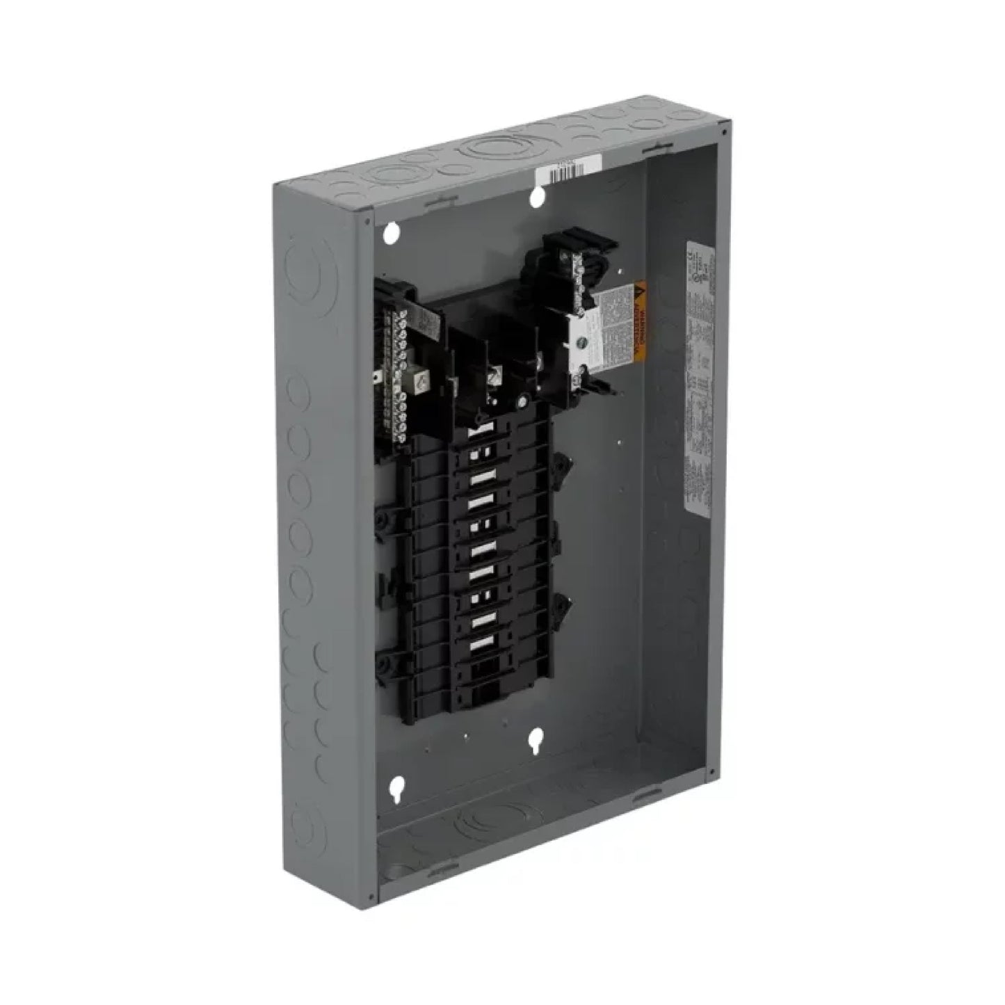 Centro de Carga QO de Zapatas Square D 125A 3F 20P NEMA 3R con Barra a Tierra Schneider Electric QO320L125GRB