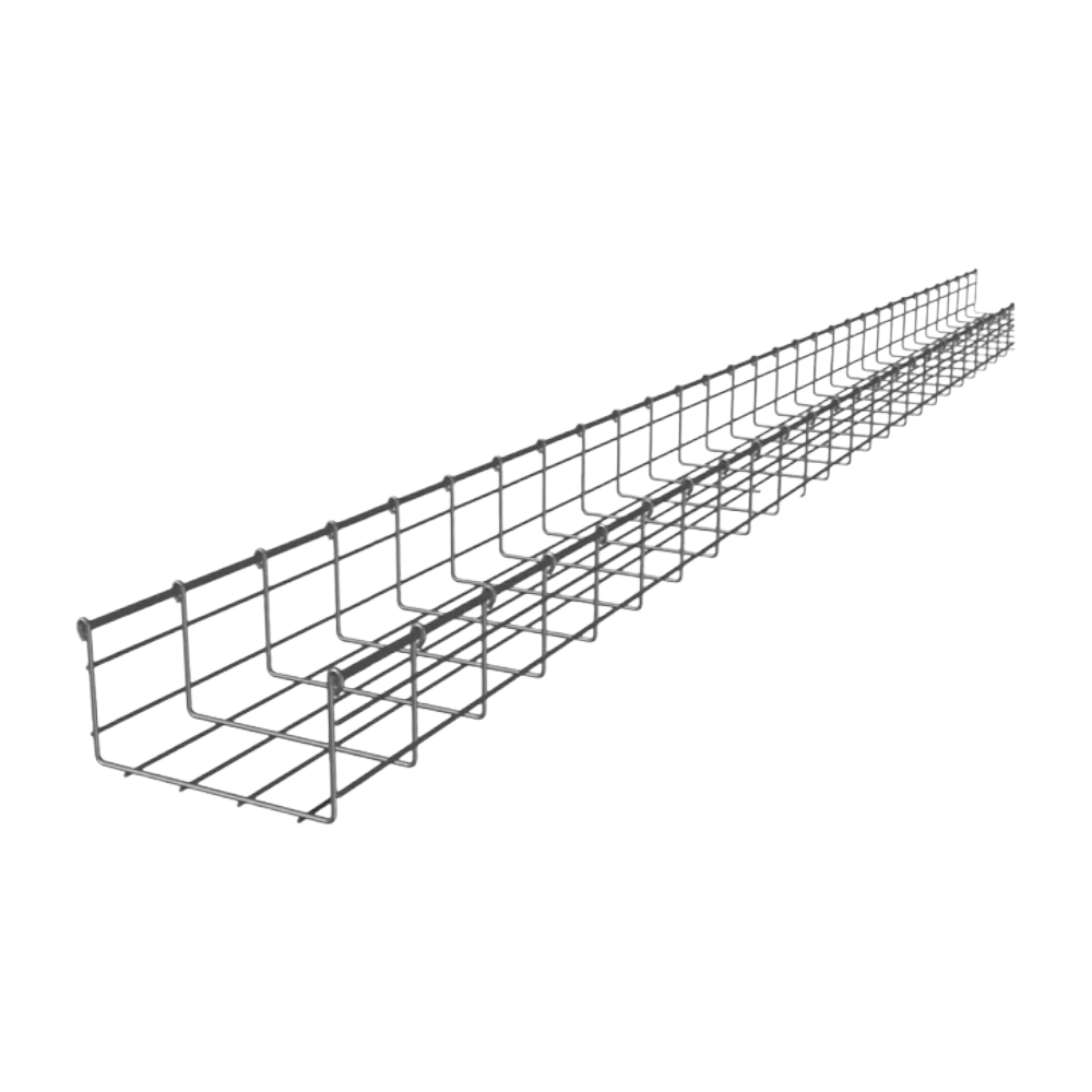 Charola Tipo Malla 3 mts 105x200 mm Electrozincado Charofil