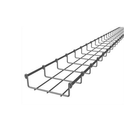 Charola Tipo Malla 3 mts 33x150 mm Galvanizado Electrozincado Charofil