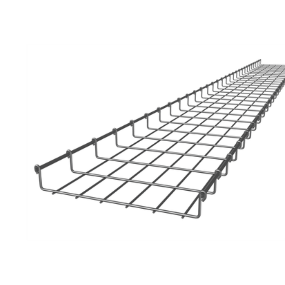 Charola Tipo Malla 3 mts 33x300 mm Galvanizado Electrozincado Charofil