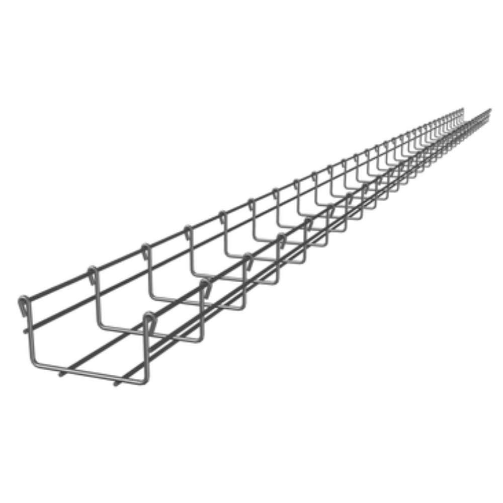 Charola Tipo Malla 3 mts 54x100 mm Electrozincado Charofil