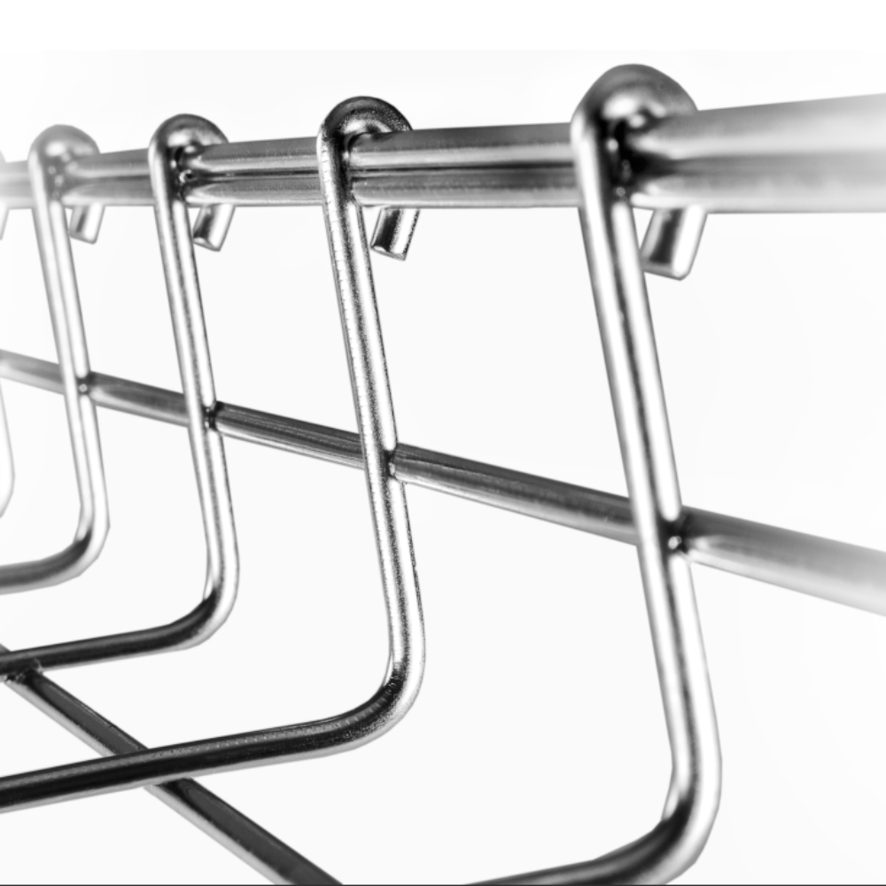 Charola Tipo Malla 3 mts 66x200 mm Galvanizado Electrozincado Charofil