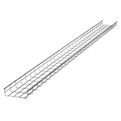 Charola Tipo Malla 3 mts 66x200 mm Galvanizado Electrozincado Charofil