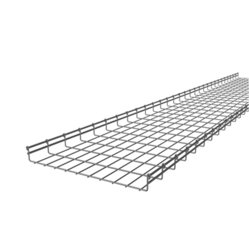 Charola Tipo Malla 3 mts 66x500 mm Galvanizado Electrozincado Charofil