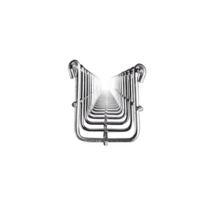 Charola Tipo Malla 3 mts 66x50 mm Galvanizado Electrozincado Charofil