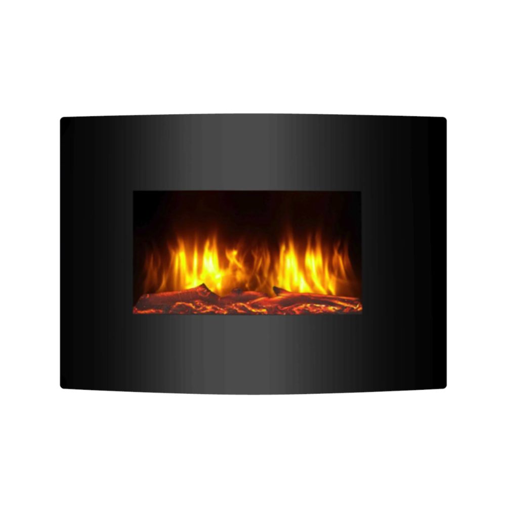 Chimenea Eléctrica Calidus Negra LED Masterfan