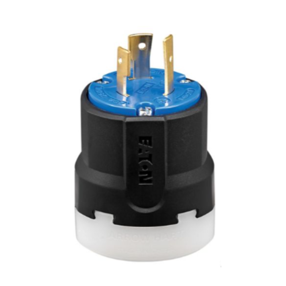 Clavija Media Vuelta Ultragrip Azul 2P3H 30A Arrow Hart