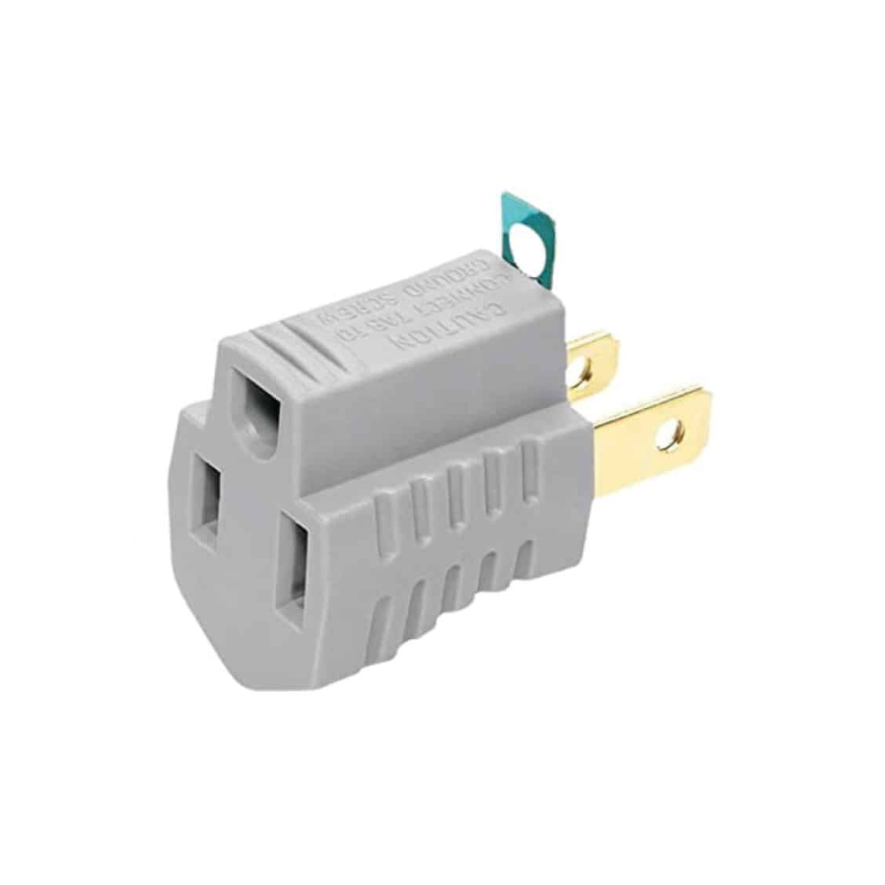 Clavija convertidora 2P 15A Gris Arrow Hart Eaton