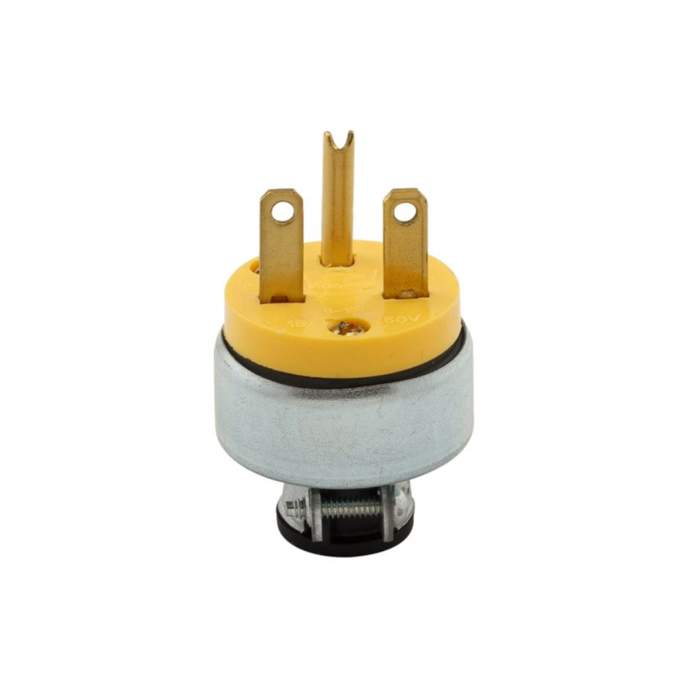Clavija de vinil blindada  NEMA 6-15  15A  250V  Eaton