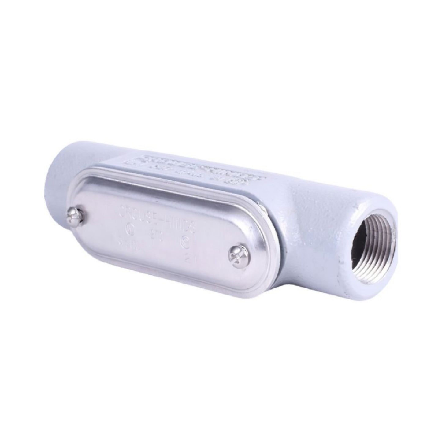 Condulet C serie 7 con tapa y empaque 32mm 1-1/4" Crouse Hinds Eaton