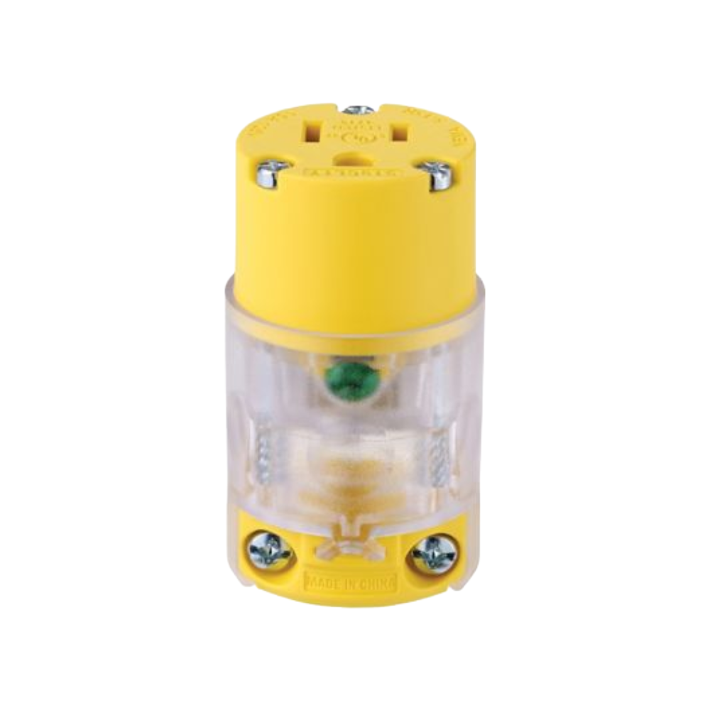 Conector Iluminado 15A 125V 2P 3W Arrow Hart