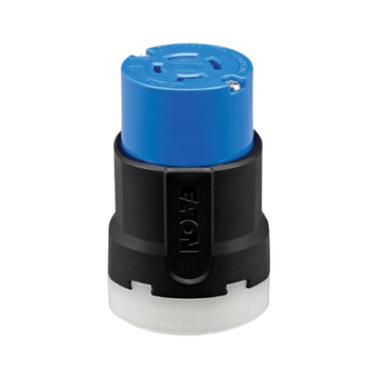 Conector Media Vuelta Ultra Grip Azul 2P 3H 30A Arrow Hart