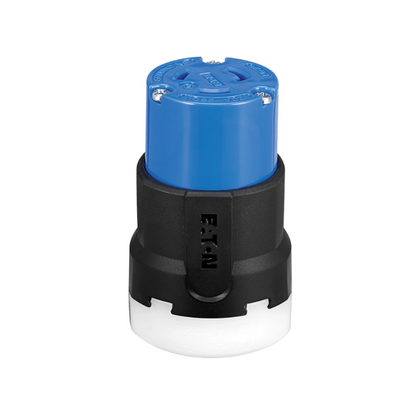 Conector de media vuelta Ultragrip CC 2P 3H NEMA L6-20 20A 125V/CA. Eaton