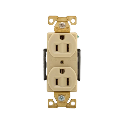 Contacto Dúplex 15A 125V 2P Marfil Arrow Hart