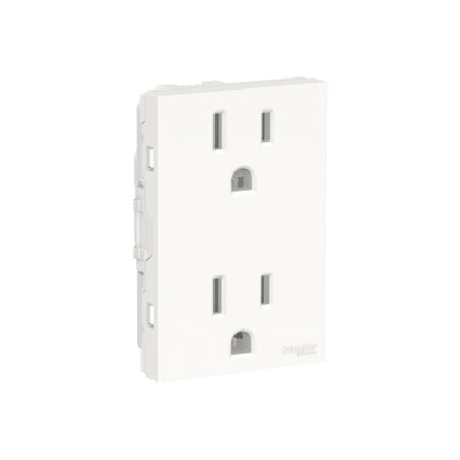 Contacto Dúplex 2P+T 15A color Blanco Orion Schneider Electric S70322004