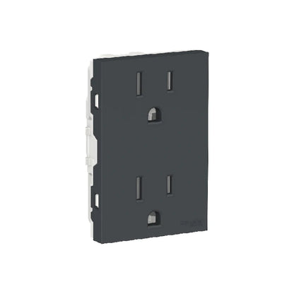 Contacto Dúplex 2P+T 15A color Grafito Orion Schneider Electric S70322094