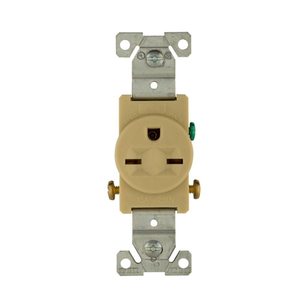 Contacto sencillo cara de chino 15A 250V Eagle Eaton