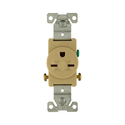 Contacto sencillo cara de chino 15A 250V Eagle Eaton
