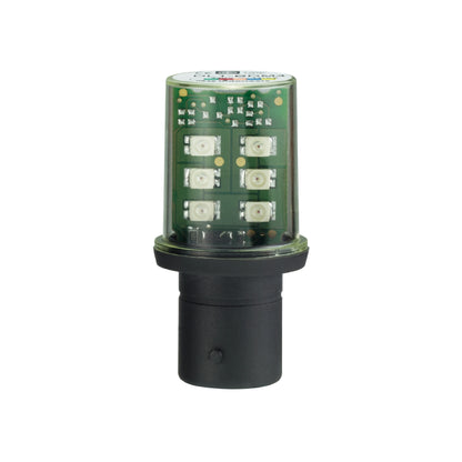 Green LED BA15D 24 VCA/DC Schneider Electric DL1BDB3