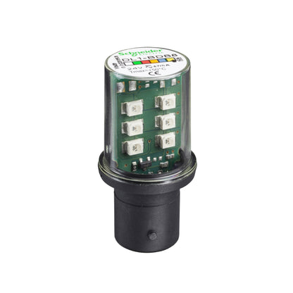 Yellow LED BA15 24 VCA/DC Schneider Electric DL1BDB8